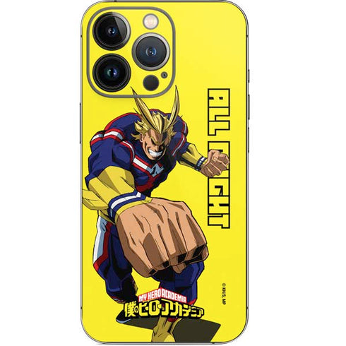 My Hero Academia All Might Season 5 iPhone 14 Pro Skin